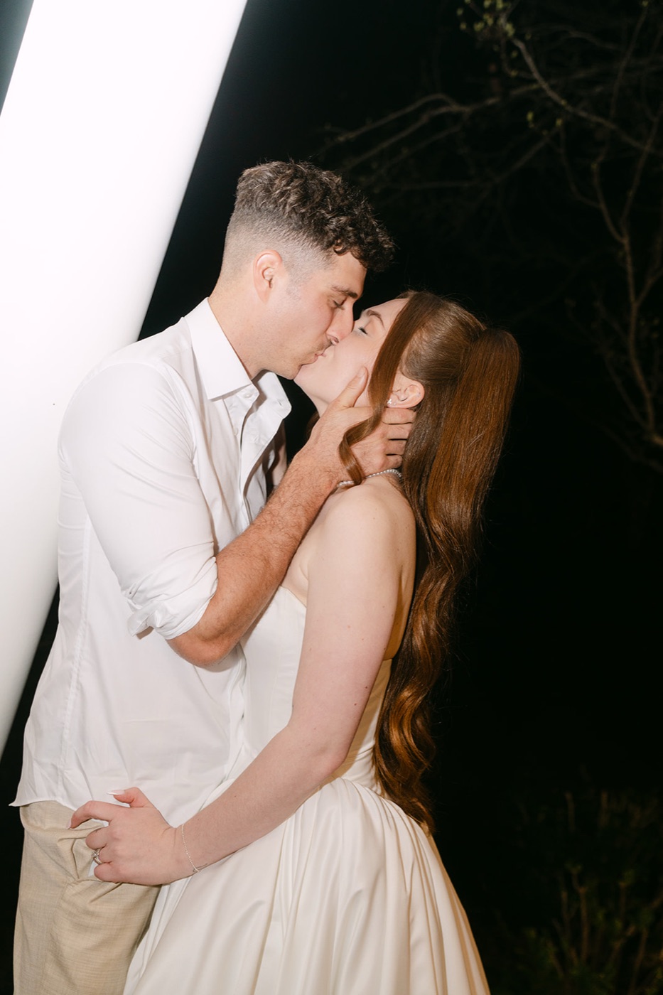 Kiss at night